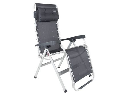 Zero gravity chair - AL/232 - Classic - Dark grey - Crespo - 1104915