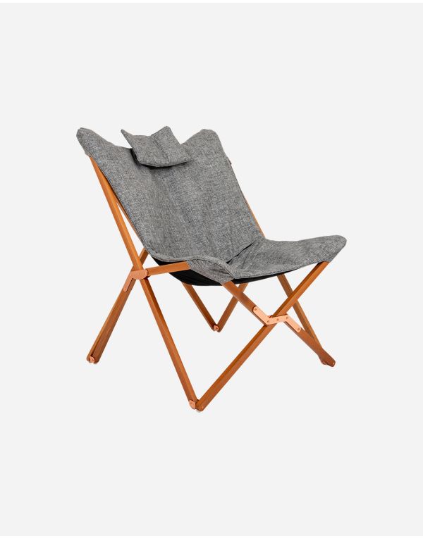 Urban Outdoor collection - Relax chair - Bloomsbury - L - Polyester oxford - Grey - Bo-Camp - 1200370