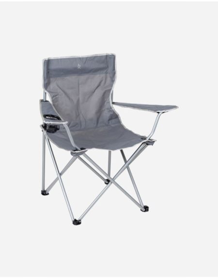 Folding chair - Compact - Steel - Grey- Bo-Camp - 1267192