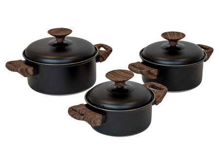 Industrial collection - Cookware set - Stewart - 3 Pieces - RVS - Bo-Camp - 2100972
