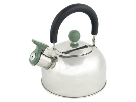 Whistling kettle - Trend 1 - Foldaway handle - RVS - 1.2 Liters - Induction - Bo-Camp - 2102048