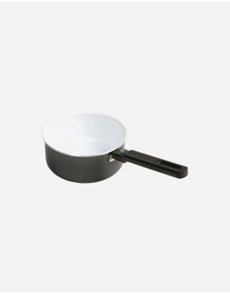 Sauce pan - Sprint ECO - Removable handle - Black/White - Ø 16 cm - Bo-Camp - 2304205