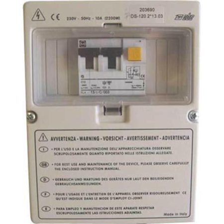 Mains Consumer Unit- CBE DS123 UK 240V Distribution 203653CBE