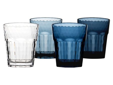 Tumbler - Mix & Match - ABS - 200 ml - 4 Pieces - Blue - Bo-Camp - 6101458