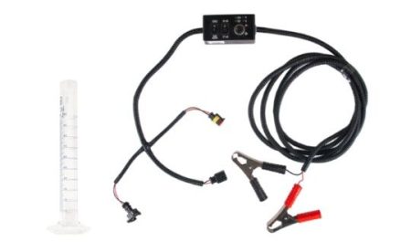 Fuel pump diagnostic/priming device