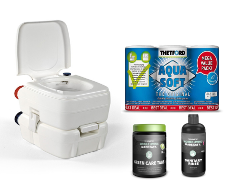 Fiamma Bi-Pot Toilet Bundle