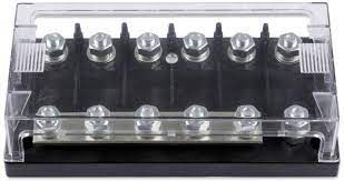 Fuse holder 6-way for MEGA-fuse CIP050060000