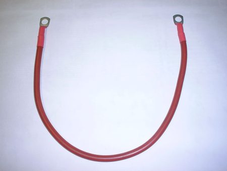 Red Cable for Battery Linking 25mm - 40cm length