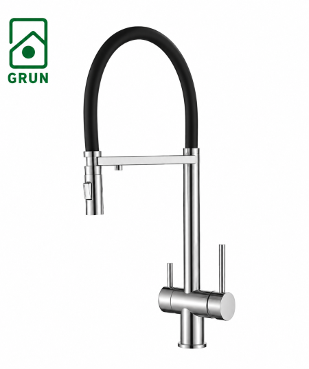 Counter Top Tap -With Spray Head- Hot and Cold- Grun GRS091