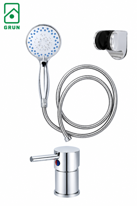 Mixer with Shower Head , Hose and Mount- Grun GRS033
