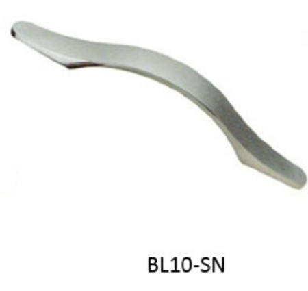 Hidden Buckle Cabinet Lock, satin nickel BL10-SN