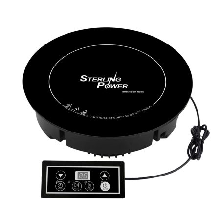Induction Hob - Fixed / Mountable Single 1800W - Sterling Power - IH1