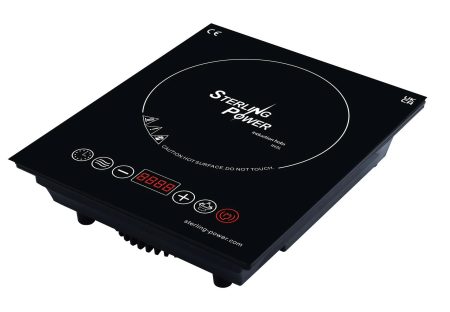 Induction Hob - 1000W Squared Mountable - Sterling Power - IH2L