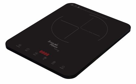 Portable Single Induction Cooker-Max 2000W - Slimline With Turbo Fan IHS1