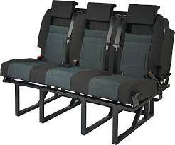 RIB 129cm 3 Seater SIMORA Fabric