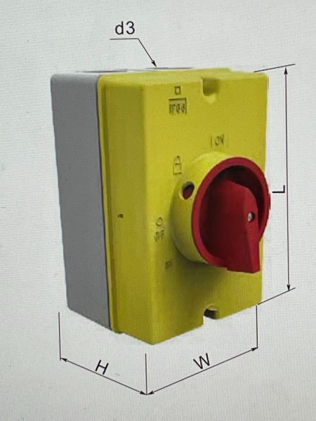 ProJoy 32Amp 4 pole AC isolator