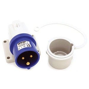 Surface Mounted Mains Inlet Angled QQ016029