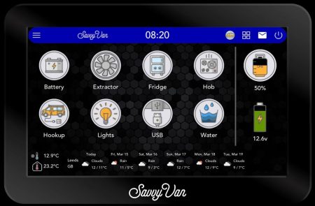 Savvy Van 5" Touch Screen