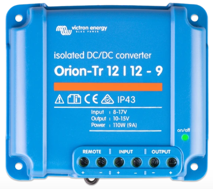 Orion-Tr 12/12-9A (110W) Isolated DC-DC converter