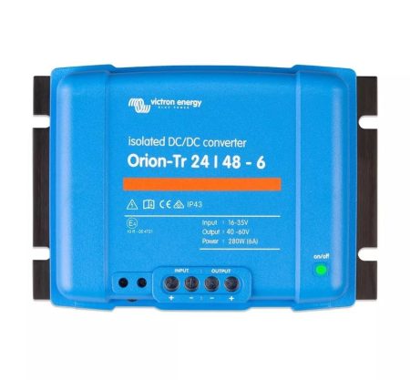 ORION - TR 24/48-6A 280W ISOLATED DC-DC CONVERTER