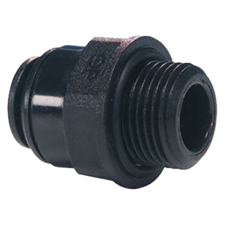 John Guest 1/2" to 12mm straight adaptor, no washer - PM011204E