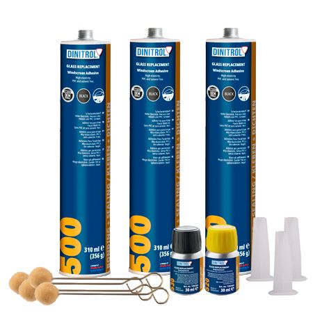 Dinitrol 500 3 Window Fitting Kit PUR500T3W