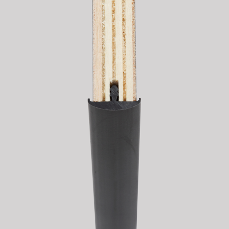 T-Trim Double Lipped- Black- Trade Roll MCX604250