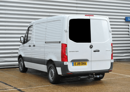 Nearside Rear Door Privacy Glass - 2019 On Mercedes Sprinter SPRI19BPL