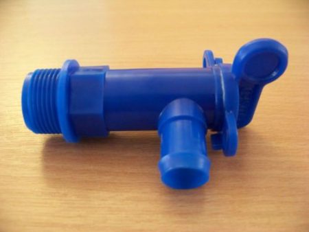 Drain Tap For Water Tanks Blue/Fresh