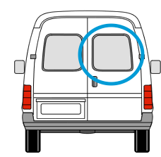 O/S Barn Door - Ford Transit 2000-2013 TRAN00BPR