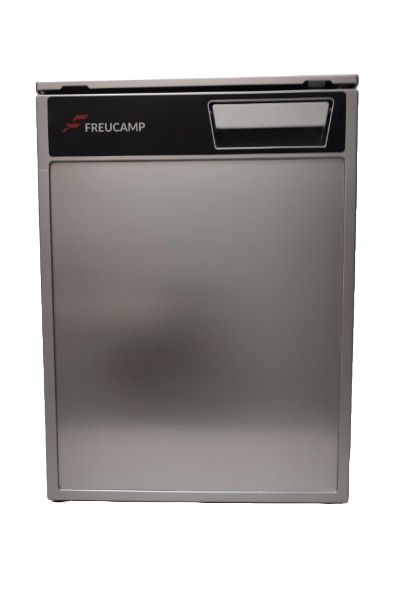 Silver Sanjo/Freucamp 50 Litre SVR50L 12/24v Compressor Fridge - SVR50L- SECOP Compressor